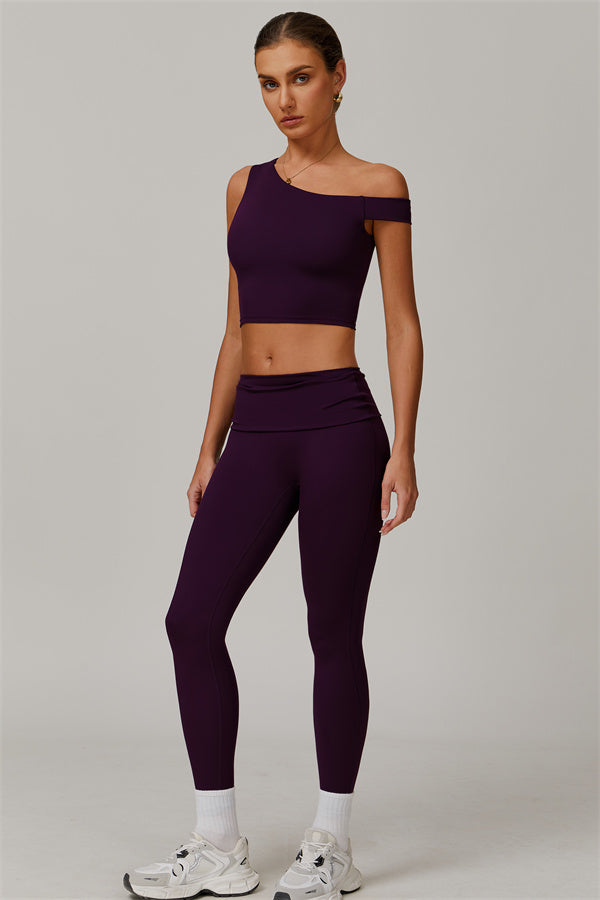 The Pearl Crop Top Leggings 2-Piece Set