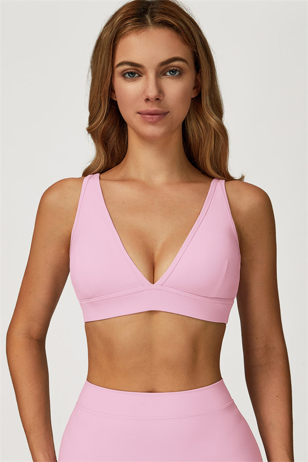 The Axis Sports Bra Vanilla