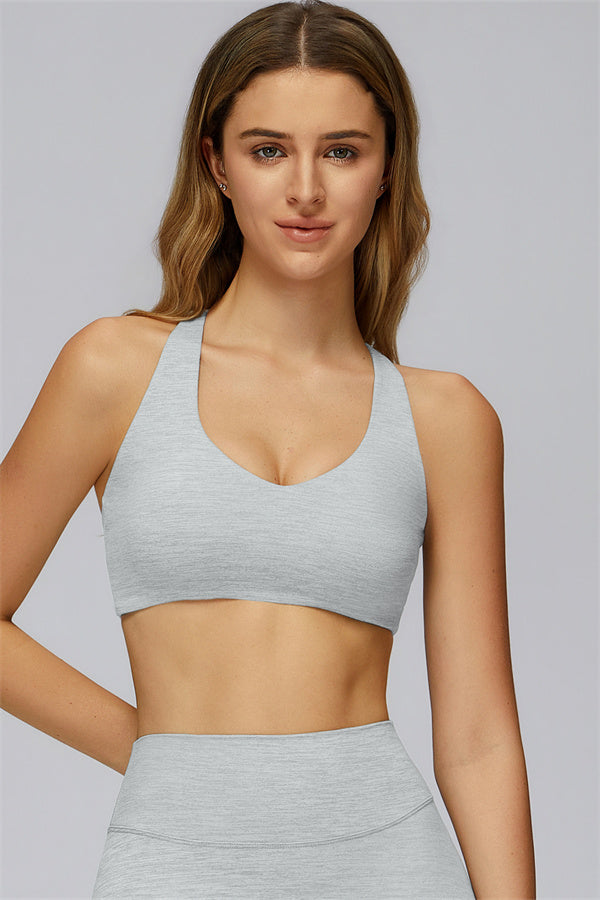 The Radiance Jacket Racerback Sports Bra Leggings 3-Piece Set