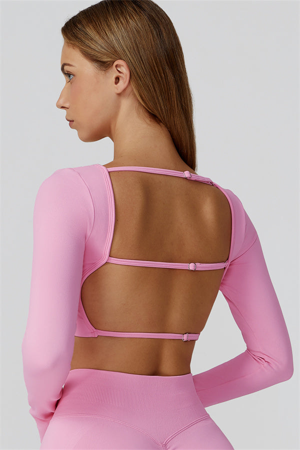 The Reign Long Sleeve Crop Top