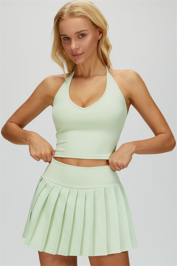 The Dreamy Crop Top Skirt 2-Piece Set