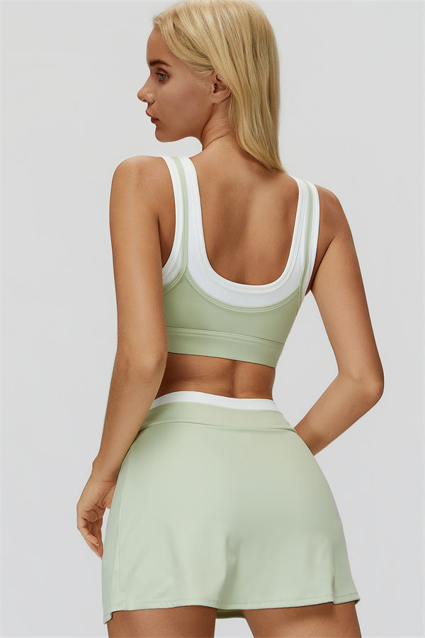 The Canyon Sports Bra Skirt 2-Piece Set