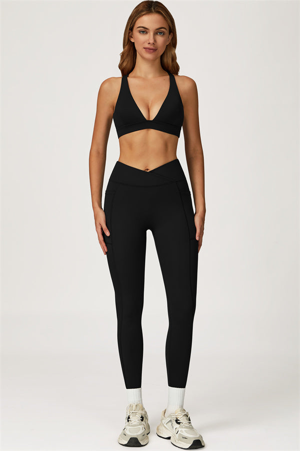 The Glacier Sports Bra Leggings 2-Piece Set
