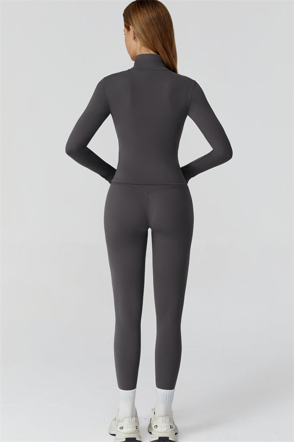 The Venus Zip Longsleeve Top