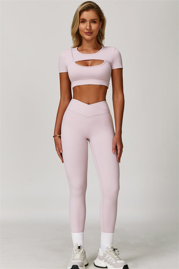 The Lavish Cut-out Crop Top