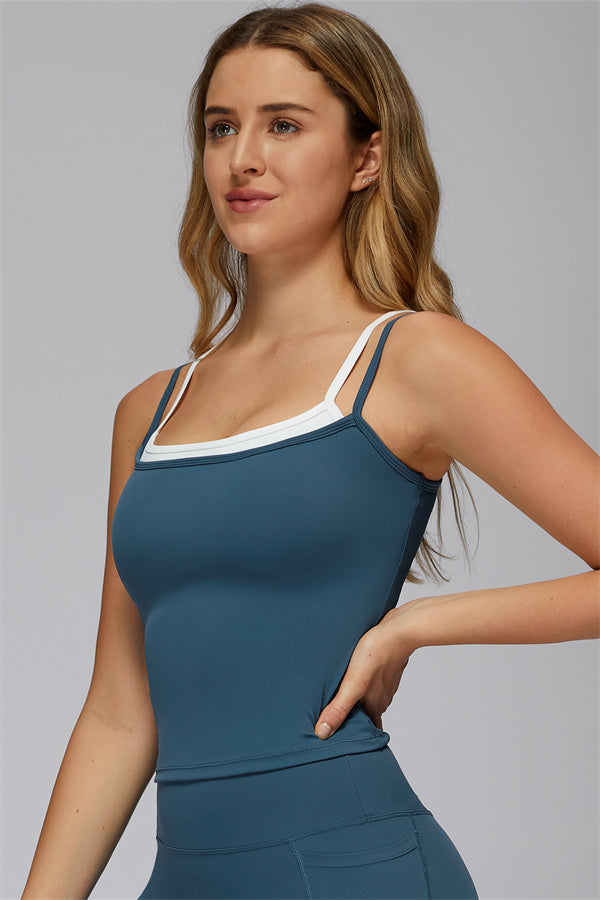 The Unbreakable Crop Tank Leggings 2-Piece Set