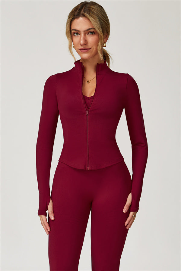 The Delight Jacket Sports Bra Leggings 3-Piece Set