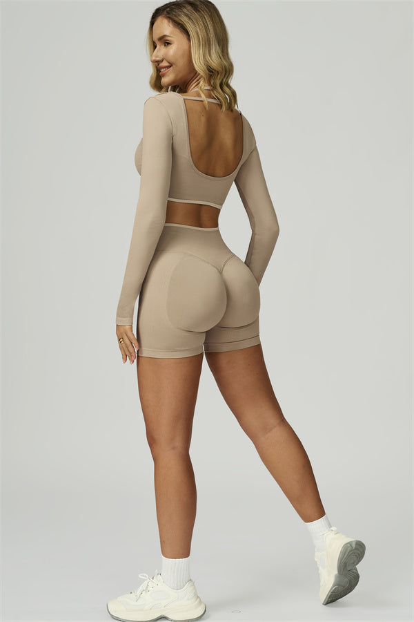The Prime Long Sleeve Crop Top
