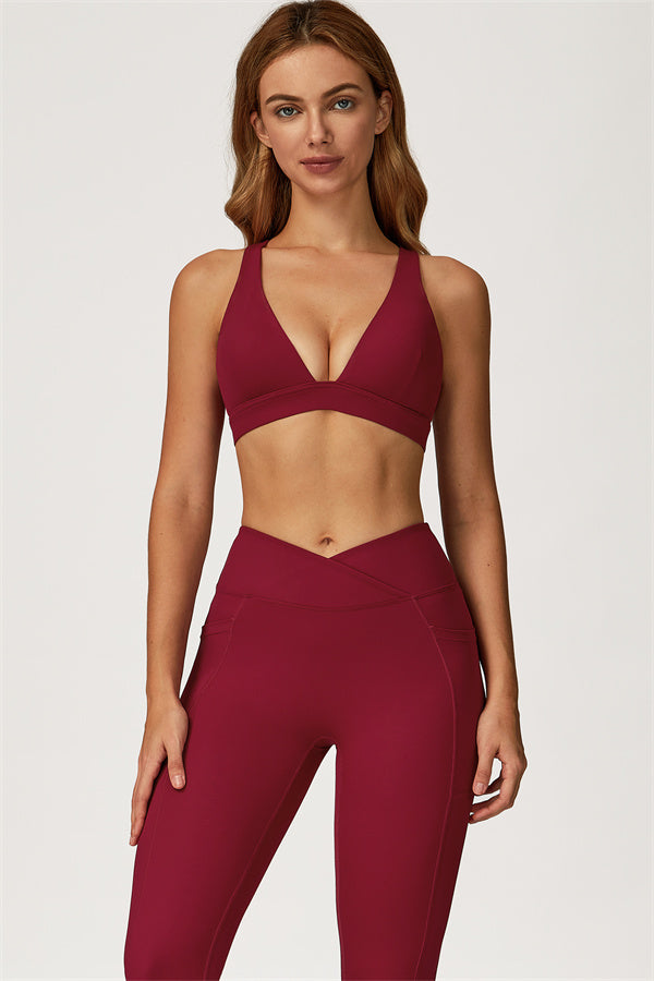The Glacier Sports Bra Leggings 2-Piece Set