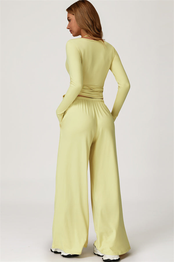 The Sprint Long Sleeve Crop Top