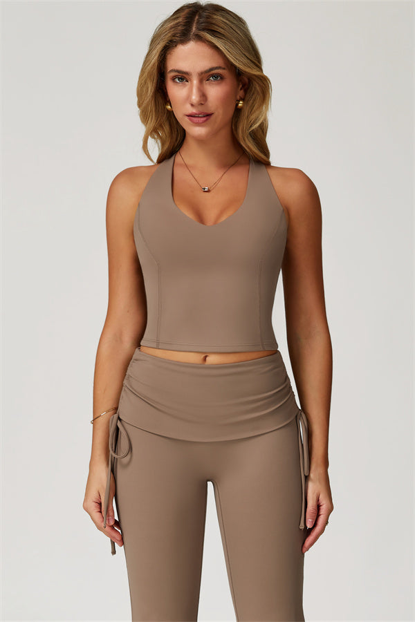 Alani V Top & Flared Folded Set Moccasin