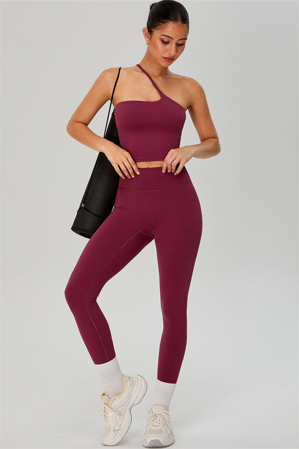 The Jewel One-Shoulder Crop Top