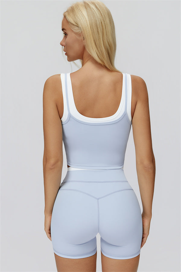 The Canyon Crop Tank Shorts 2-Piece Set