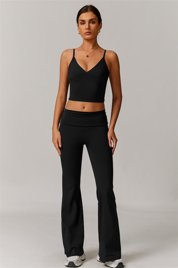 The Vigor Tank Top Flared Leggings 2-Piece Set