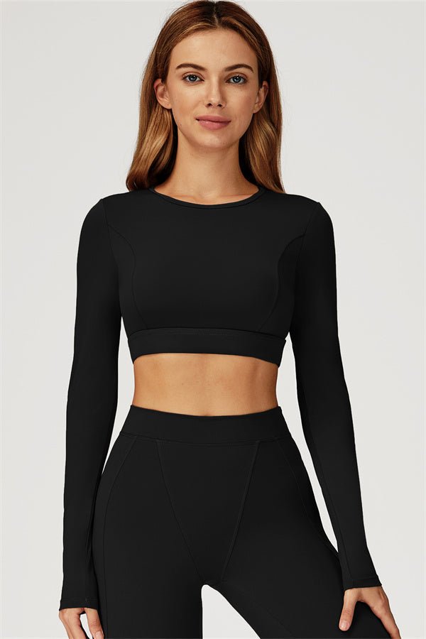 The Conquer Long Sleeve T-shirt Leggings 2-Piece Set