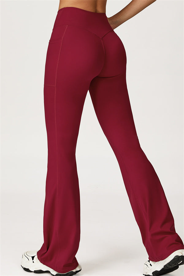 The Glacier Crop Tank Flared Leggings 2-Piece Set