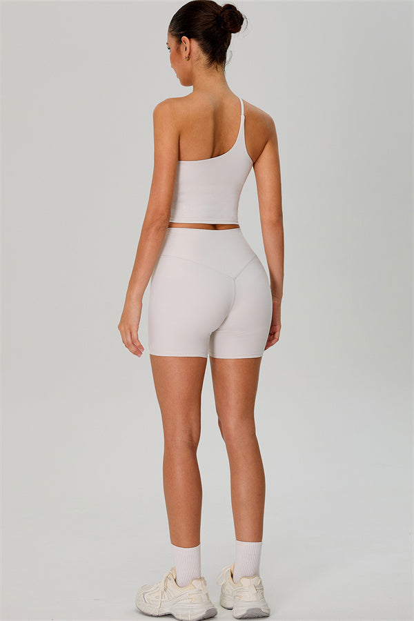 The Jewel One-Shoulder Crop Top