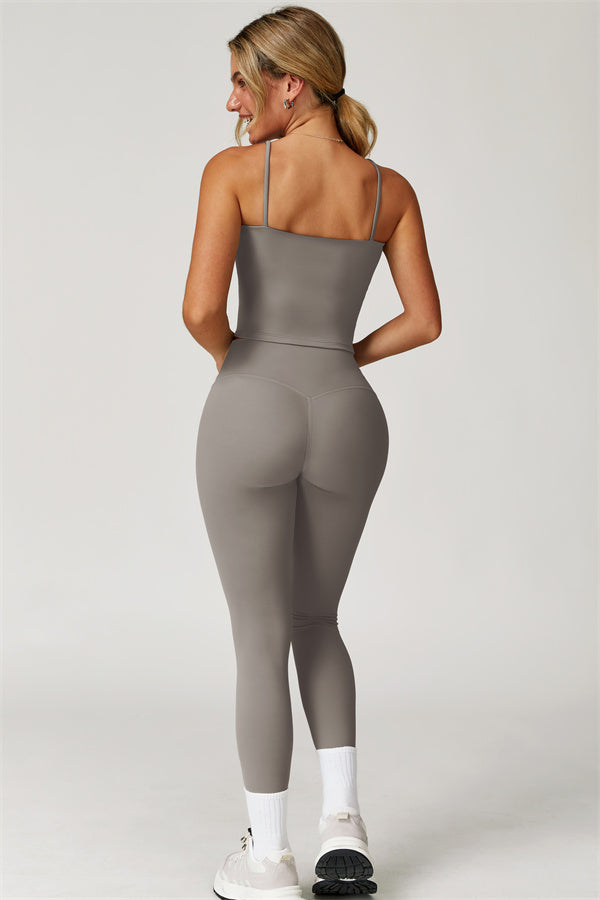 The Agile Crop Top Leggings 2-Piece Set