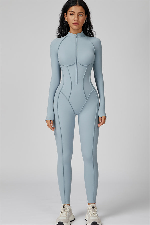 The Anew Zipper Jumpsuit Casper