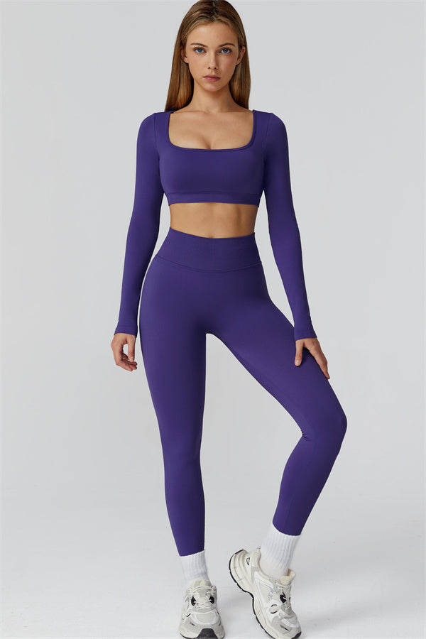 The Reign Long Sleeve Crop Top