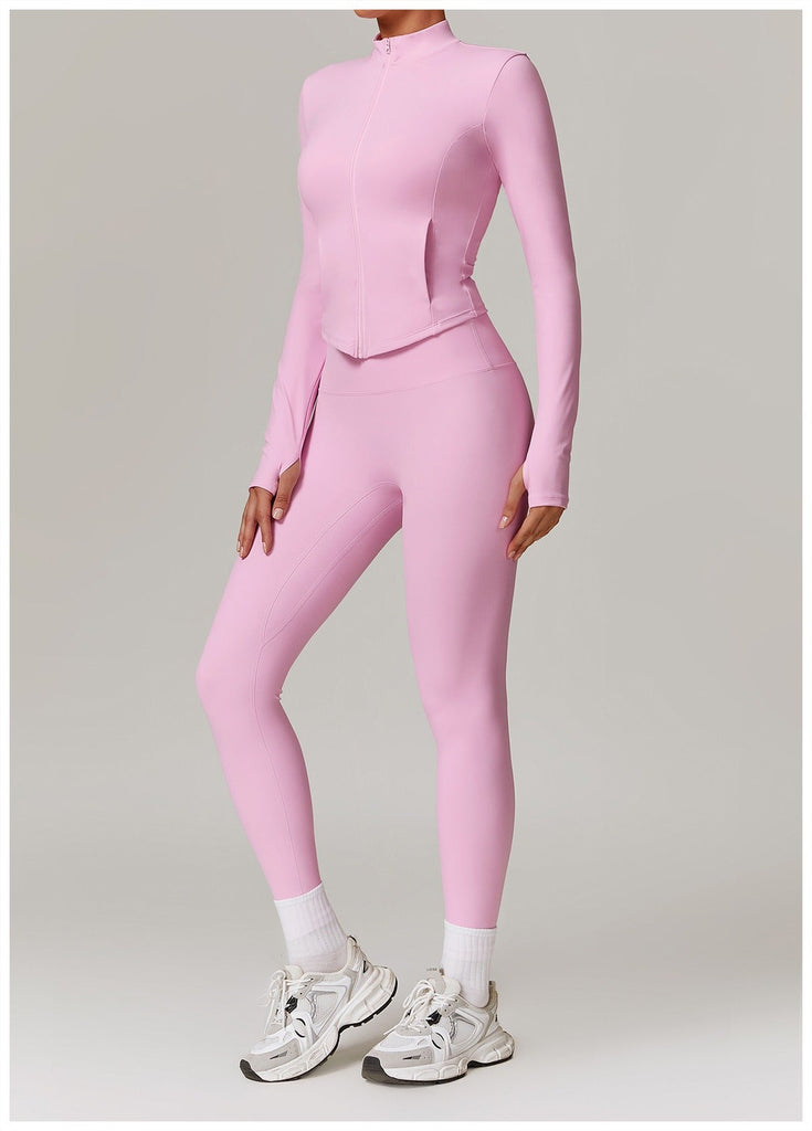 Impact Longsleeve Zip Top & Leggings Set