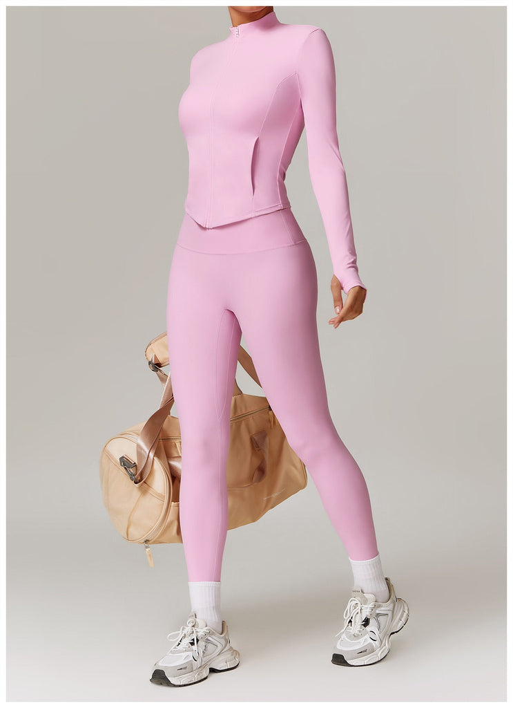 Impact Longsleeve Zip Top & Leggings Set