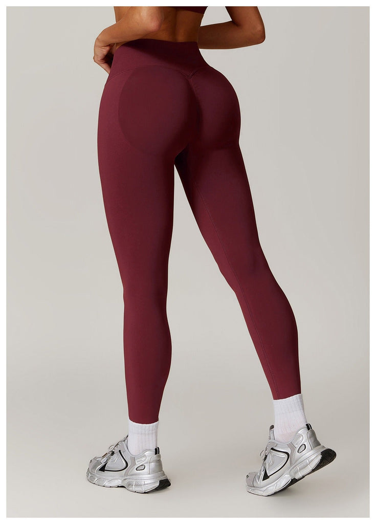 Piper Seamless Leggings Wine