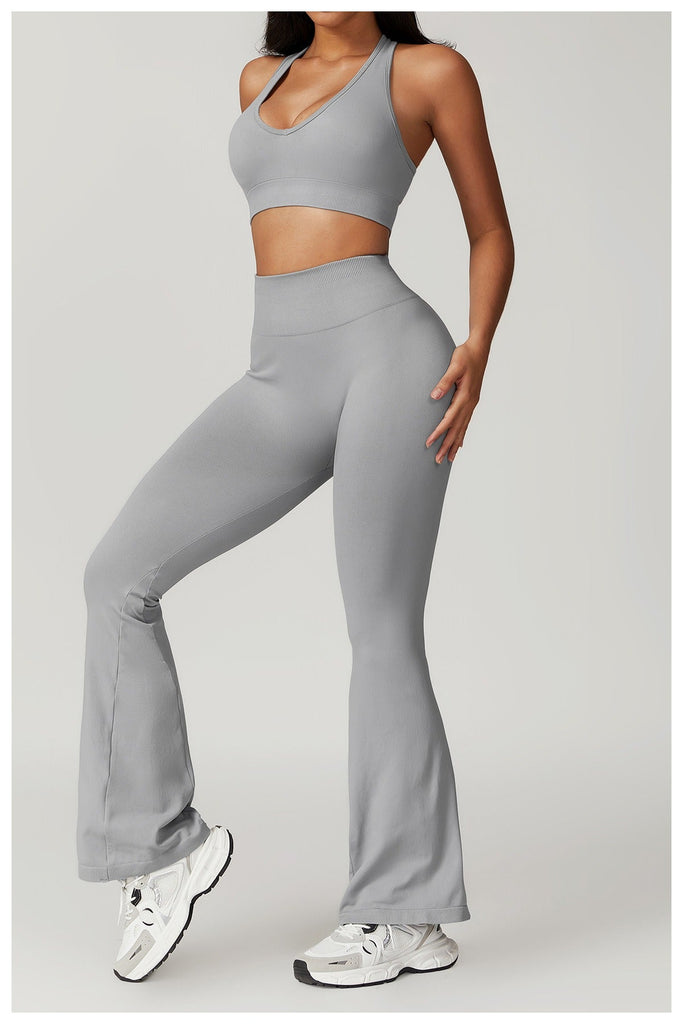 Avery Halter Top & Flared Set