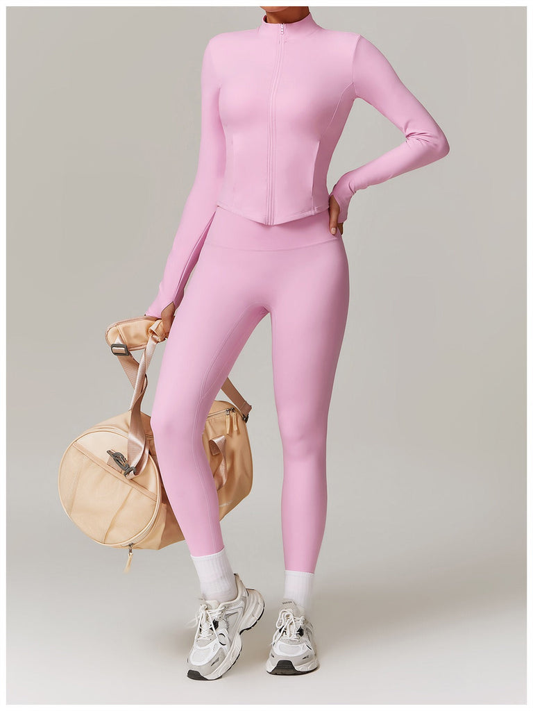 Impact Longsleeve Zip Top & Leggings Set