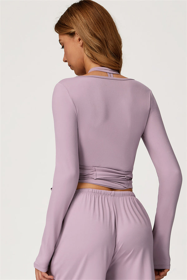 The Sprint Long Sleeve Crop Top