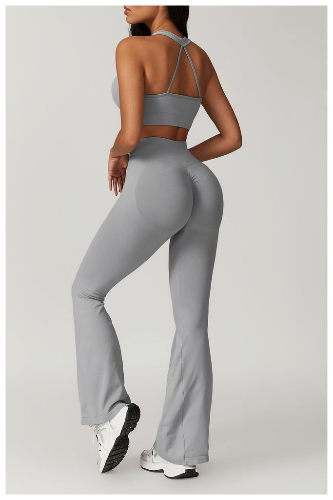 Avery Halter Top & Flared Set