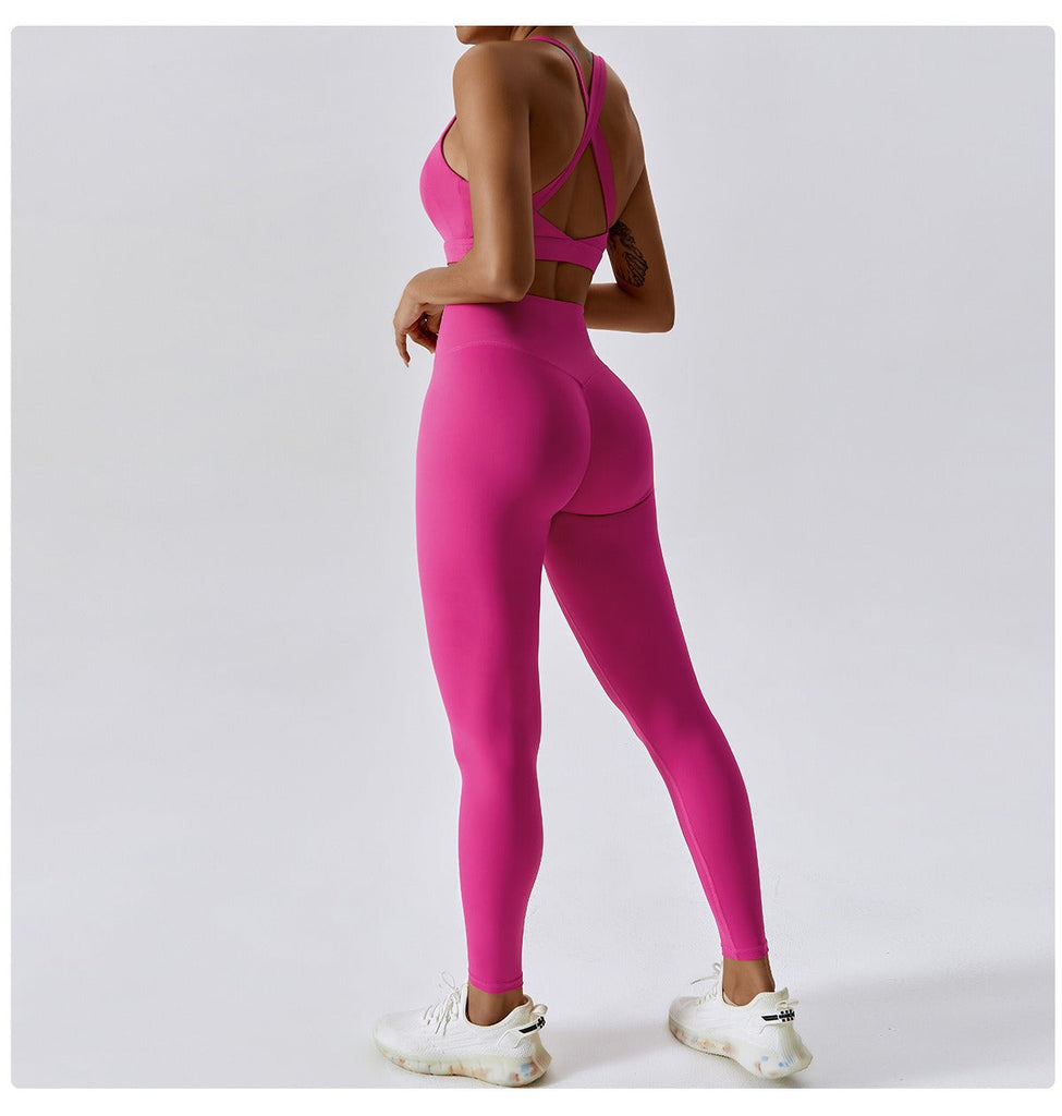 Thea Bra Top & Leggings Set