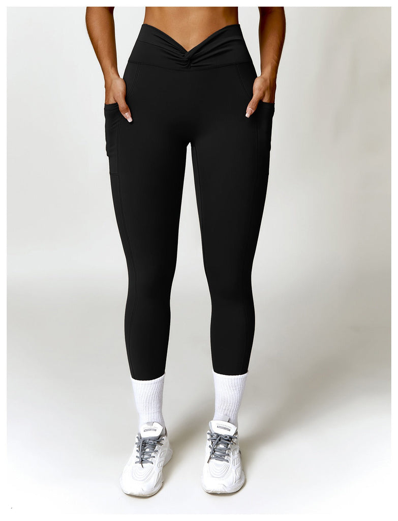 Double Twist Top & Leggings Set