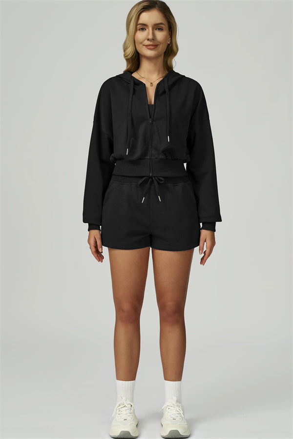 The FlexFit Crop Hoodie