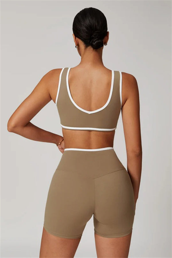 The Stamina Sports Bra Shorts 2-Piece Set