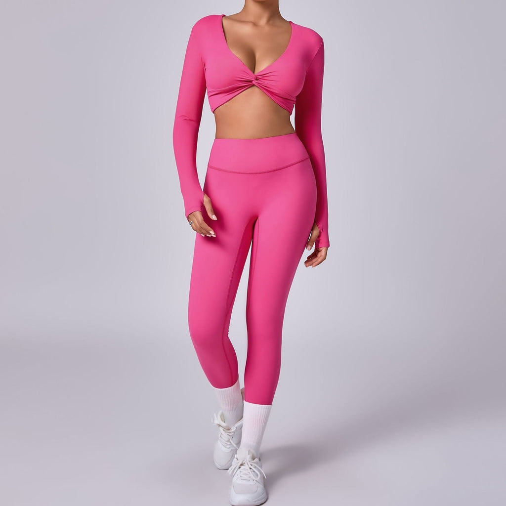 Winona Twist Longsleeve Top & Leggings Set