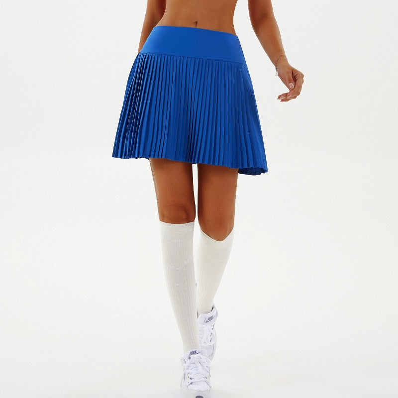 Alana Pleated Skort Royal blue
