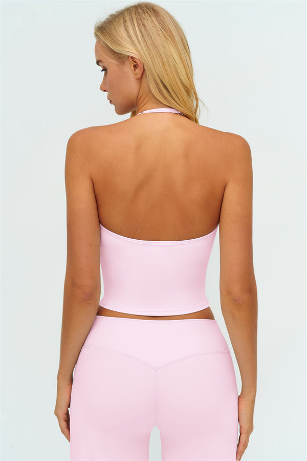 The Twirl Halter Tank Top