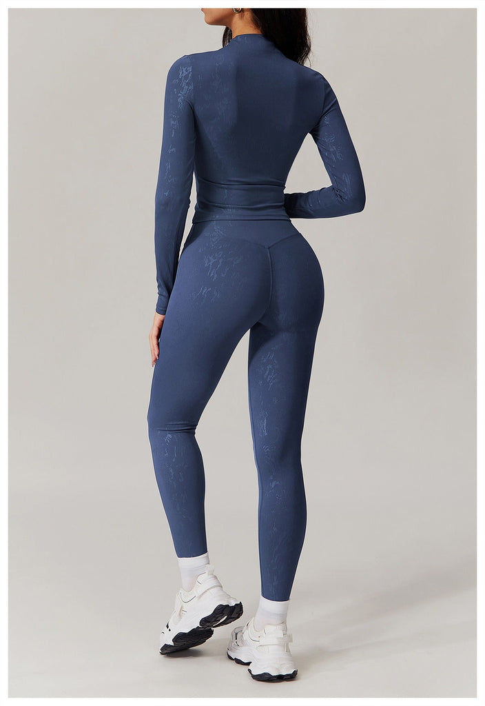 Kay Turtleneck Longsleeve Top & Leggings Set
