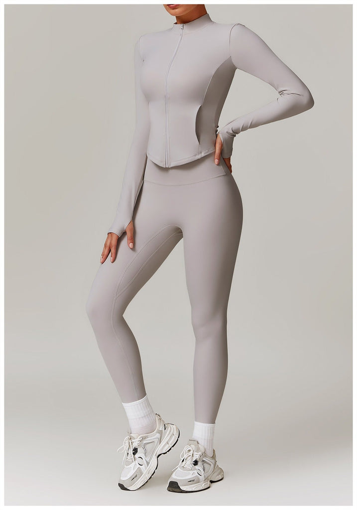 Impact Longsleeve Zip Top & Leggings Set