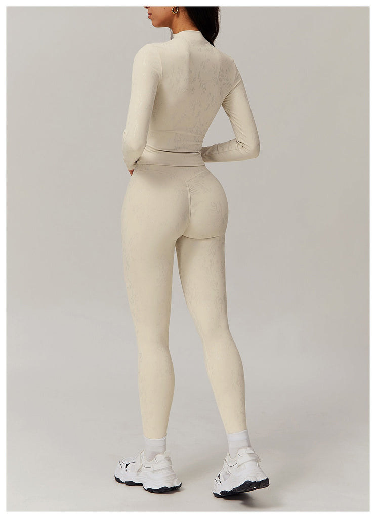 Kay Turtleneck Longsleeve Top & Leggings Set