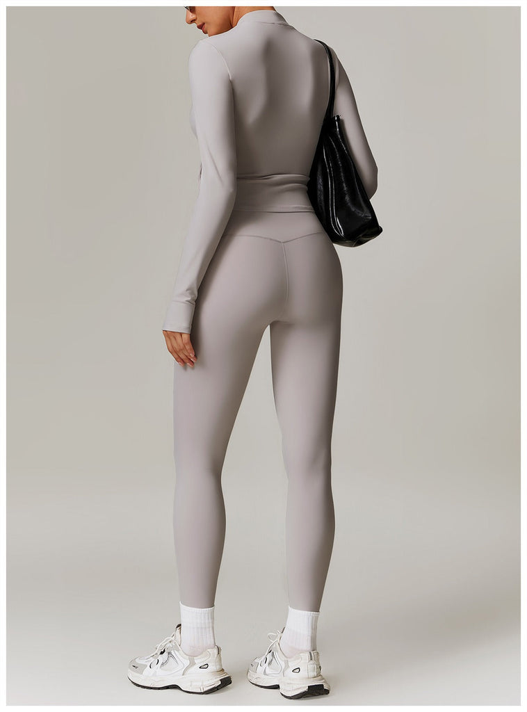 Impact Longsleeve Zip Top & Leggings Set