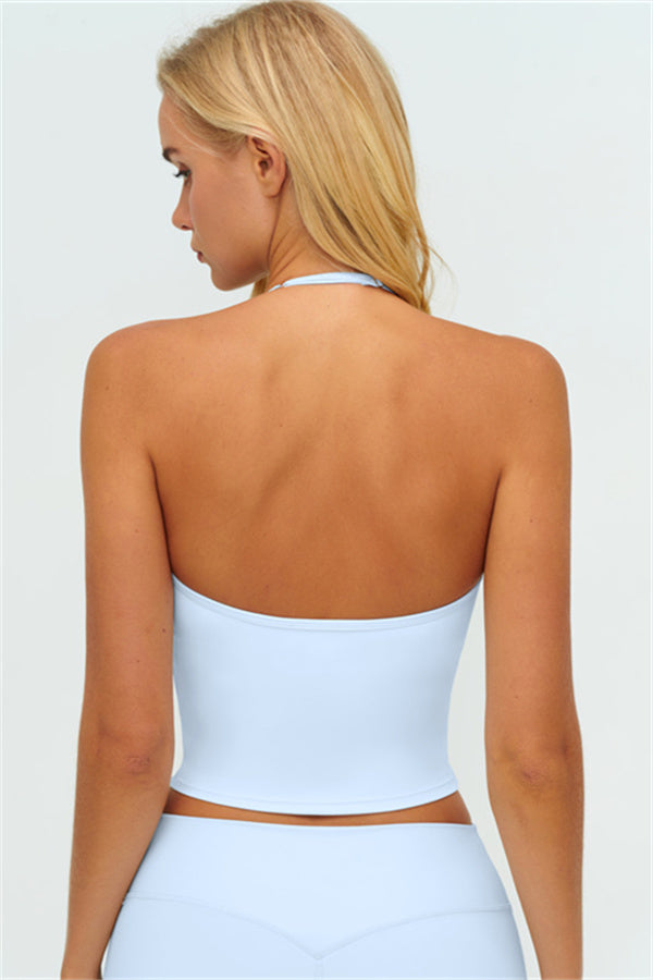 The Twirl Halter Tank Top