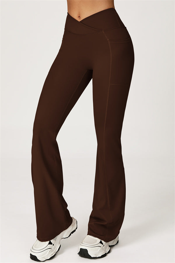 The Glacier Sports Bra Flared Leggings 2-Piece Set