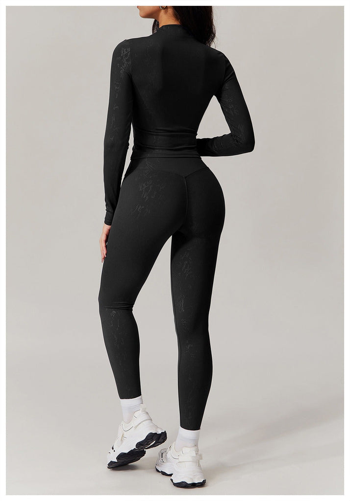 Kay Turtleneck Longsleeve Top & Leggings Set