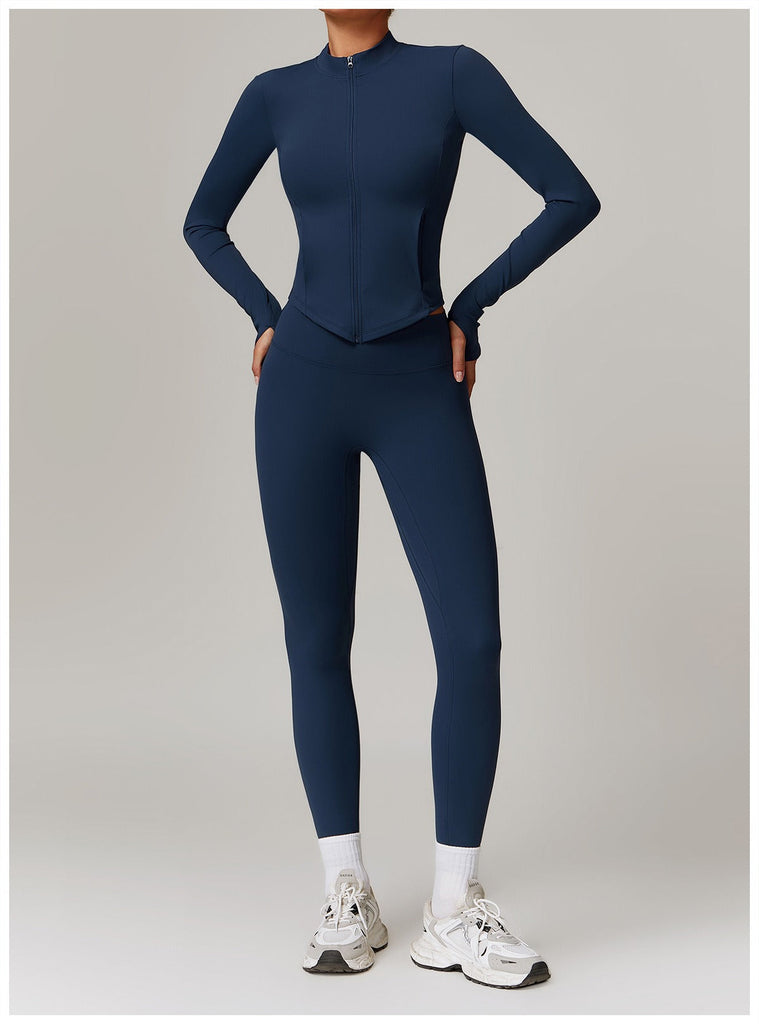 Impact Longsleeve Zip Top & Leggings Set