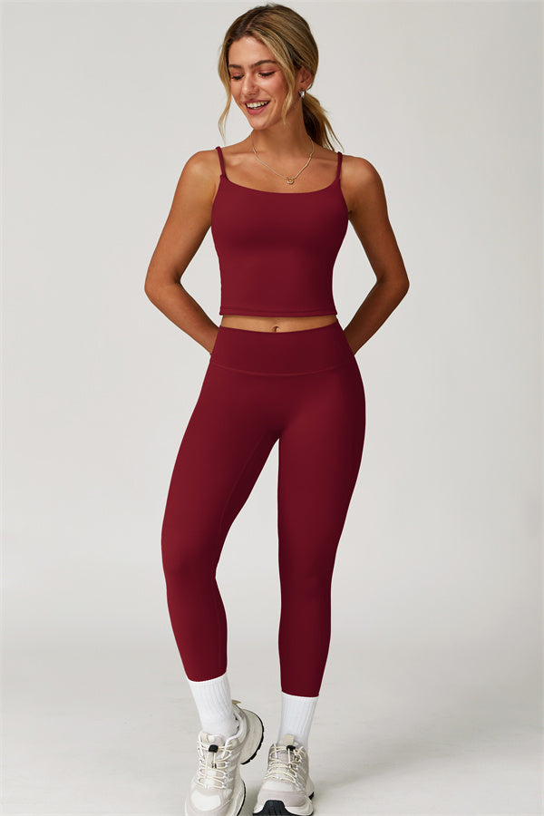 The Agile Crop Top Leggings 2-Piece Set
