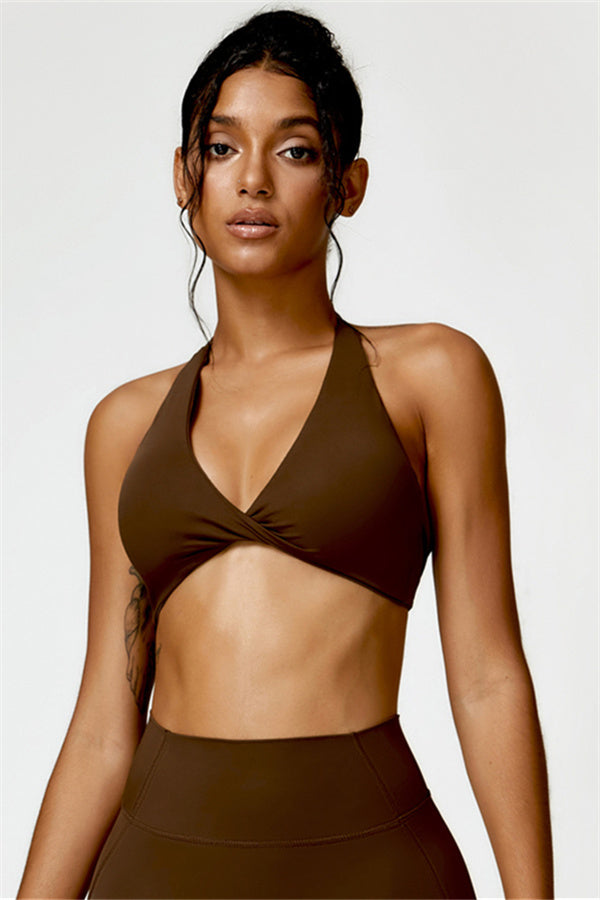 Zephyra Elara Sports Bra Taupe
