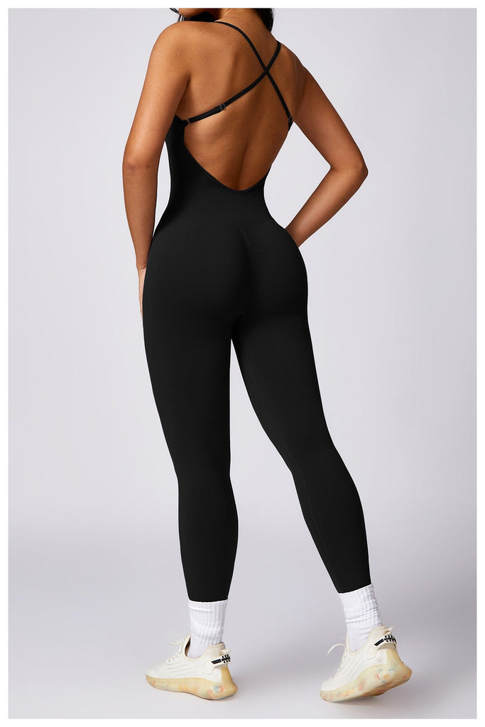 Seamless Scrunch Back Jumpsuit