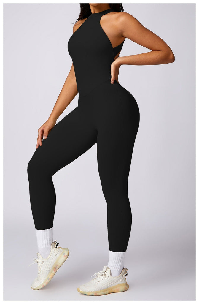 Christine Sculpt Backless Jumpsuit